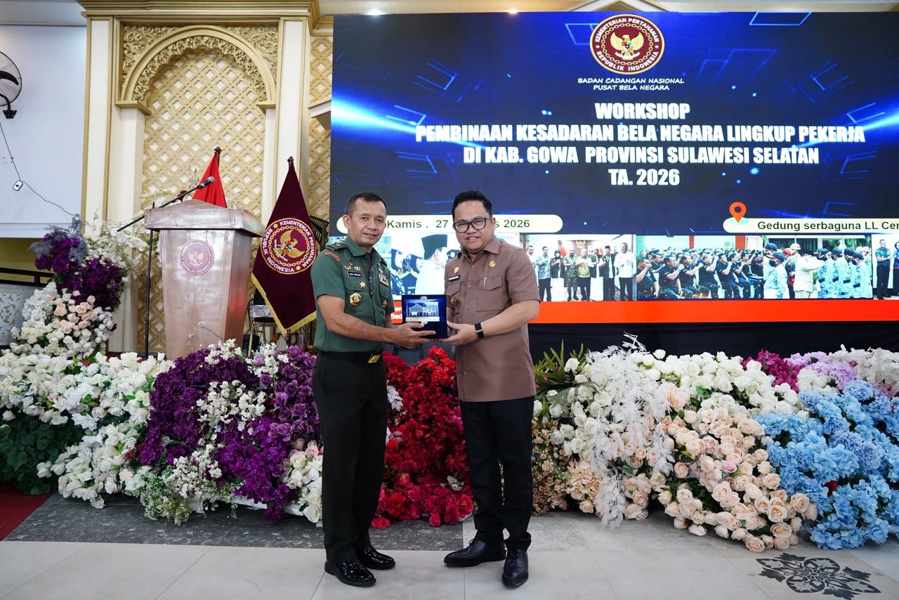 Wabup Gowa Tekankan Bela Negara di Era Digital