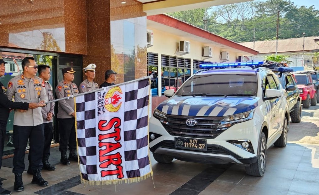 Kapolres Sinjai Lepas Tim Offroader ke Seri V 2026